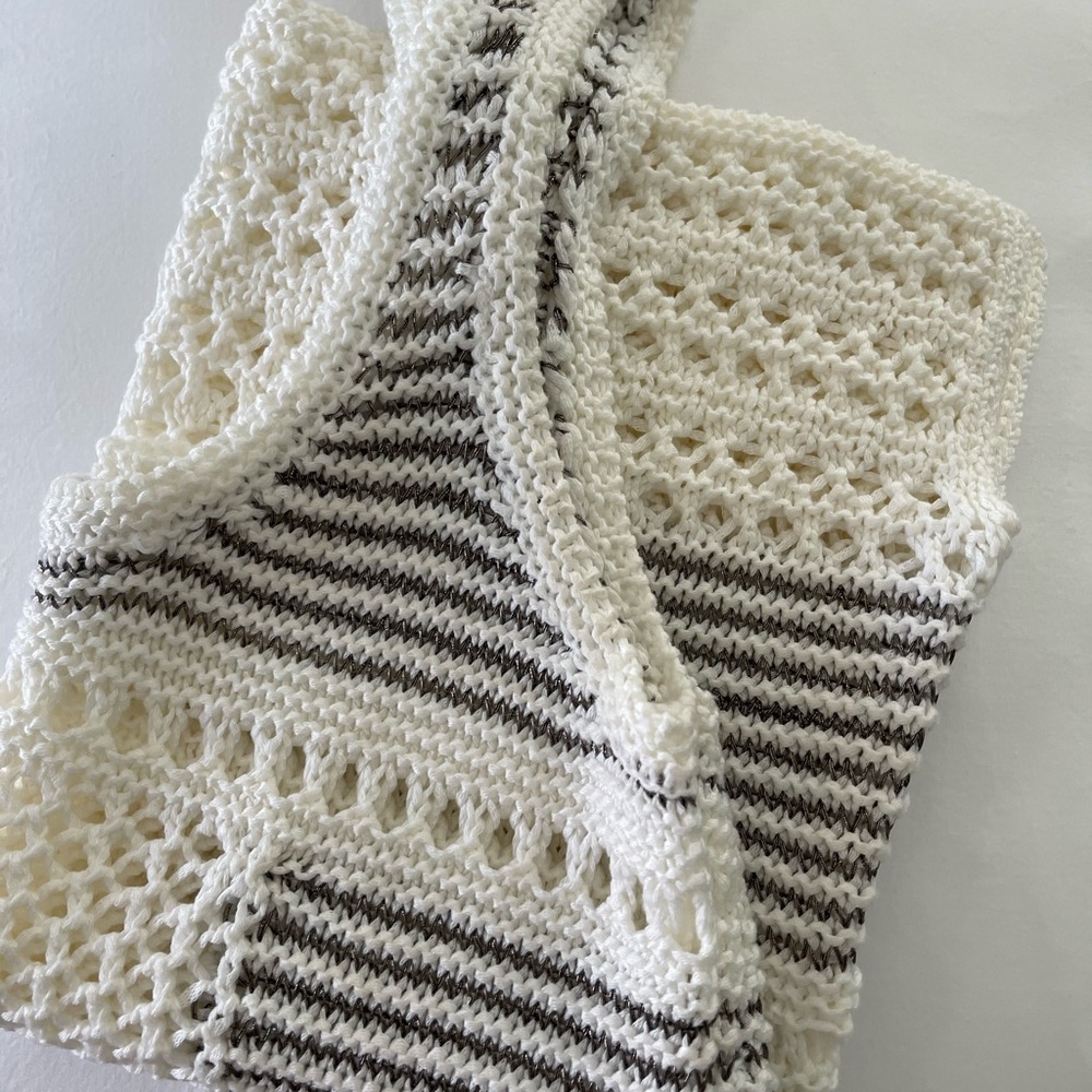 TOPSHOP Knit Openwork Top - Picture 10 of 12